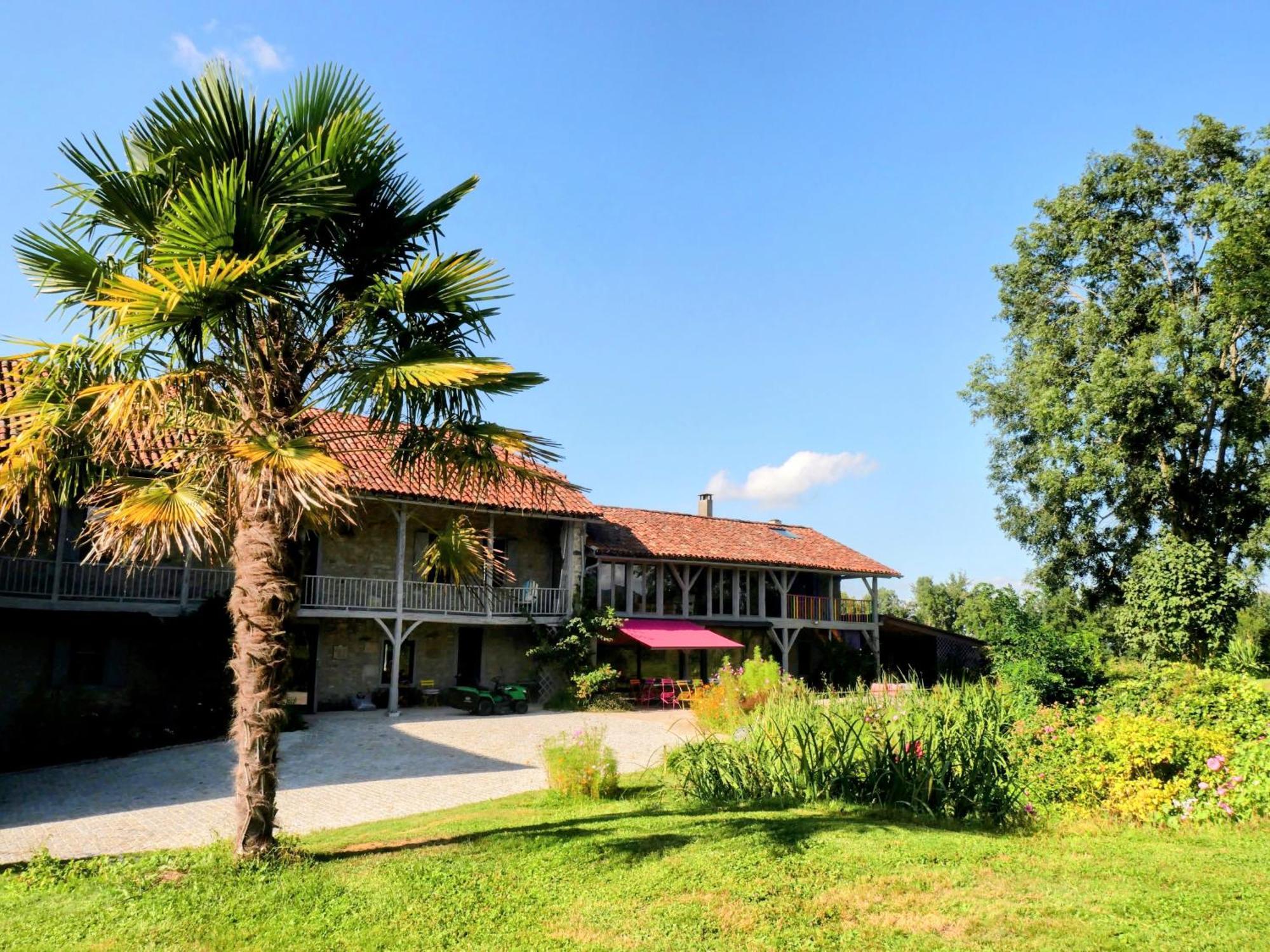Les Couleurs Du Cagire Bed & Breakfast Couret Exterior photo